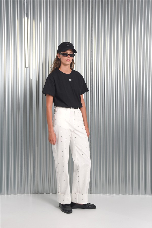 ARPYES OSAKA PANTS WHITE